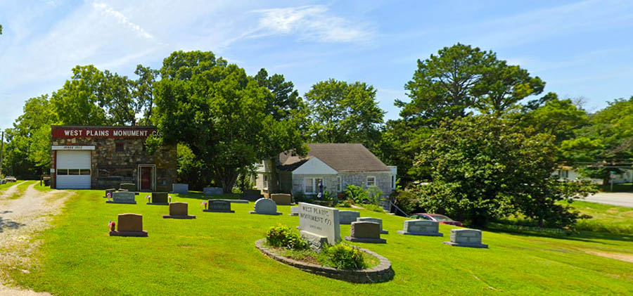 West Plains Monument Company, West Plains, Missouri