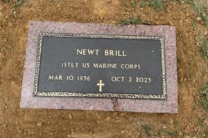 Brill, Newt Footstone West Plains Monument