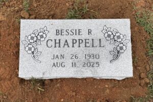 Chappell, Bessie West Plains Monument