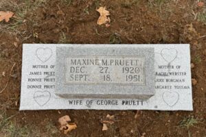 Pruett, Maxine West Plains Monument