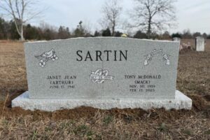 Sartin, Janet and Tony West Plains Monument