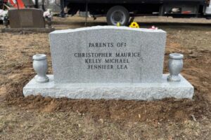Bosserman, Maurice and Sandra - Back West Plains Monument