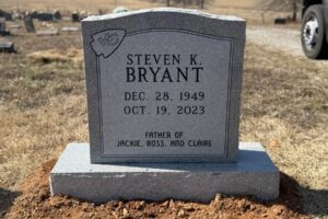 Bryant, Steven - Front West Plains Monument